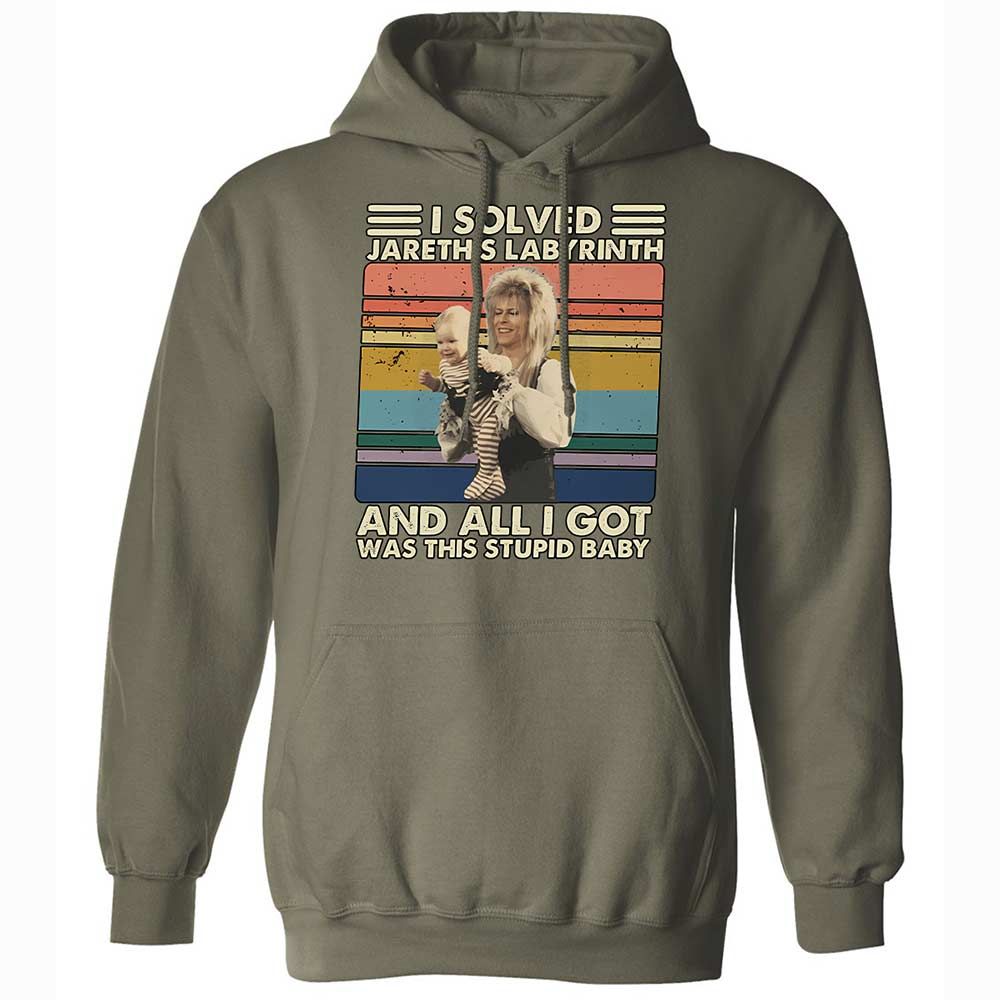 Classic Unisex Hoodie - HTBTVYAU - Military Green - 9