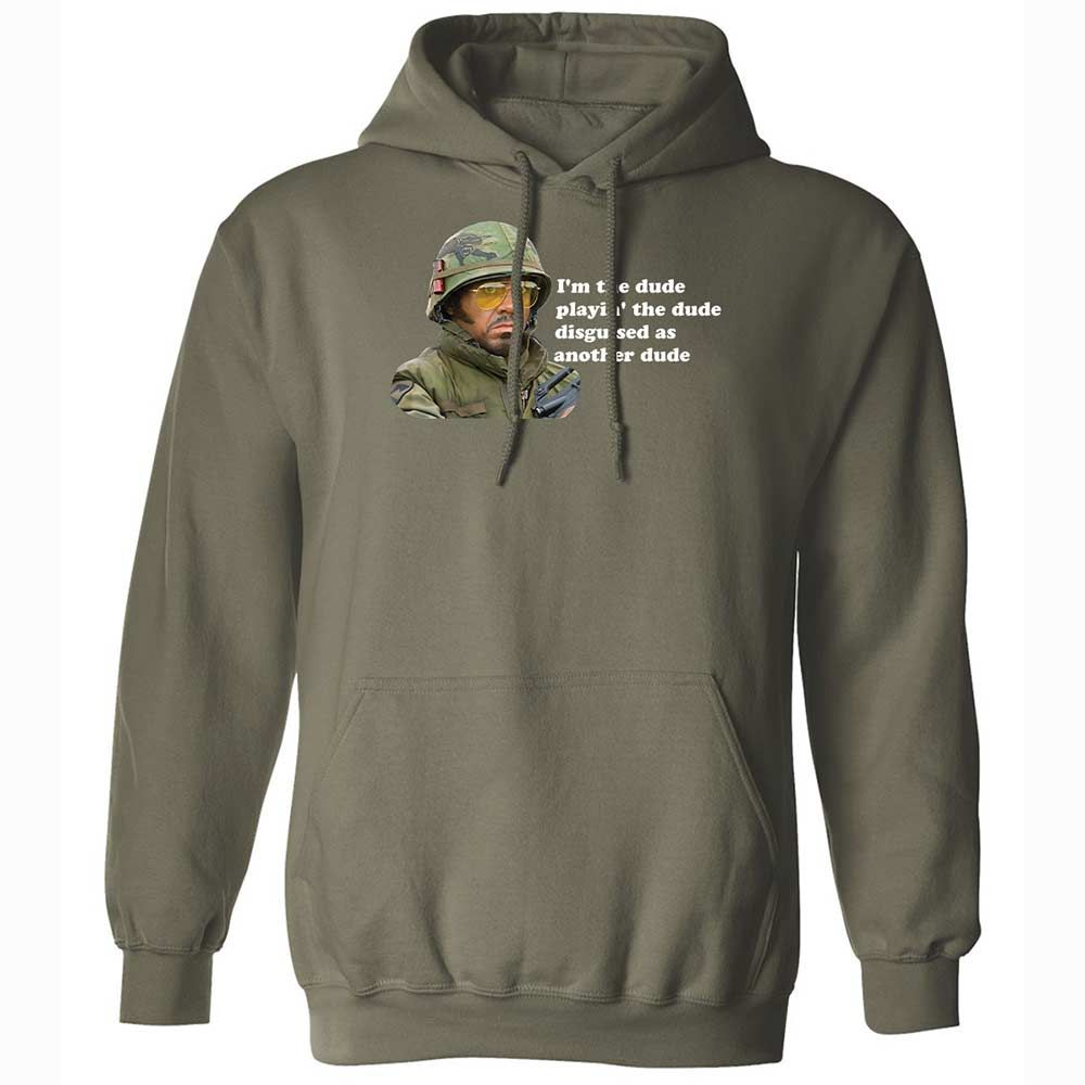 The dude, playing the dude - Military Green - 9