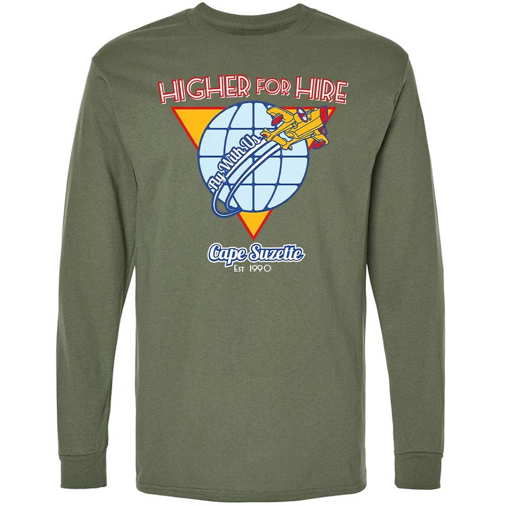 Higher For Hire - Military Green - 9