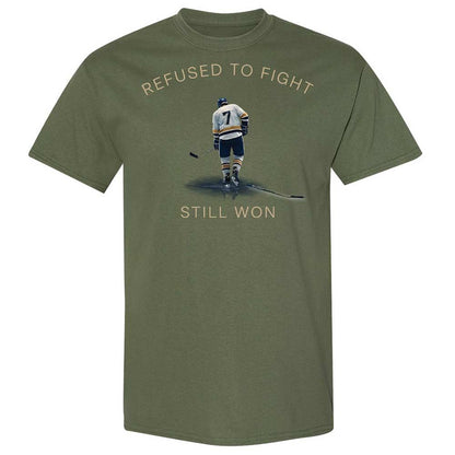 Classic Unisex T-Shirt - LSWVHQHZ - Military Green - 9