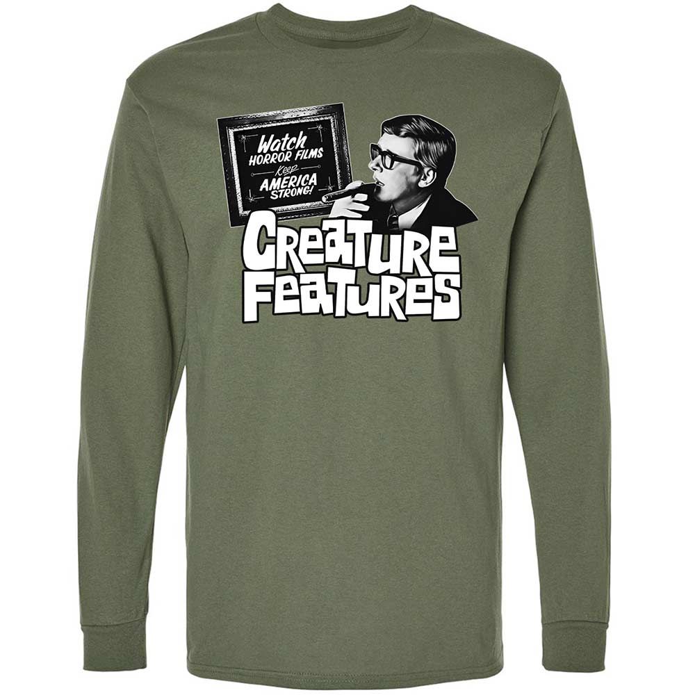 Bob Wilkins Creature Features - Military Green - 9