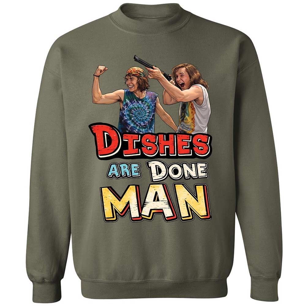 Classic Unisex Sweatshirt - FZUNHL9V - Military Green - 9