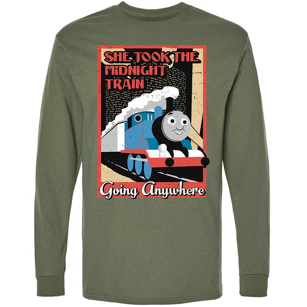 Long Sleeve T-Shirt - KCHR1GFP - Military Green - 9