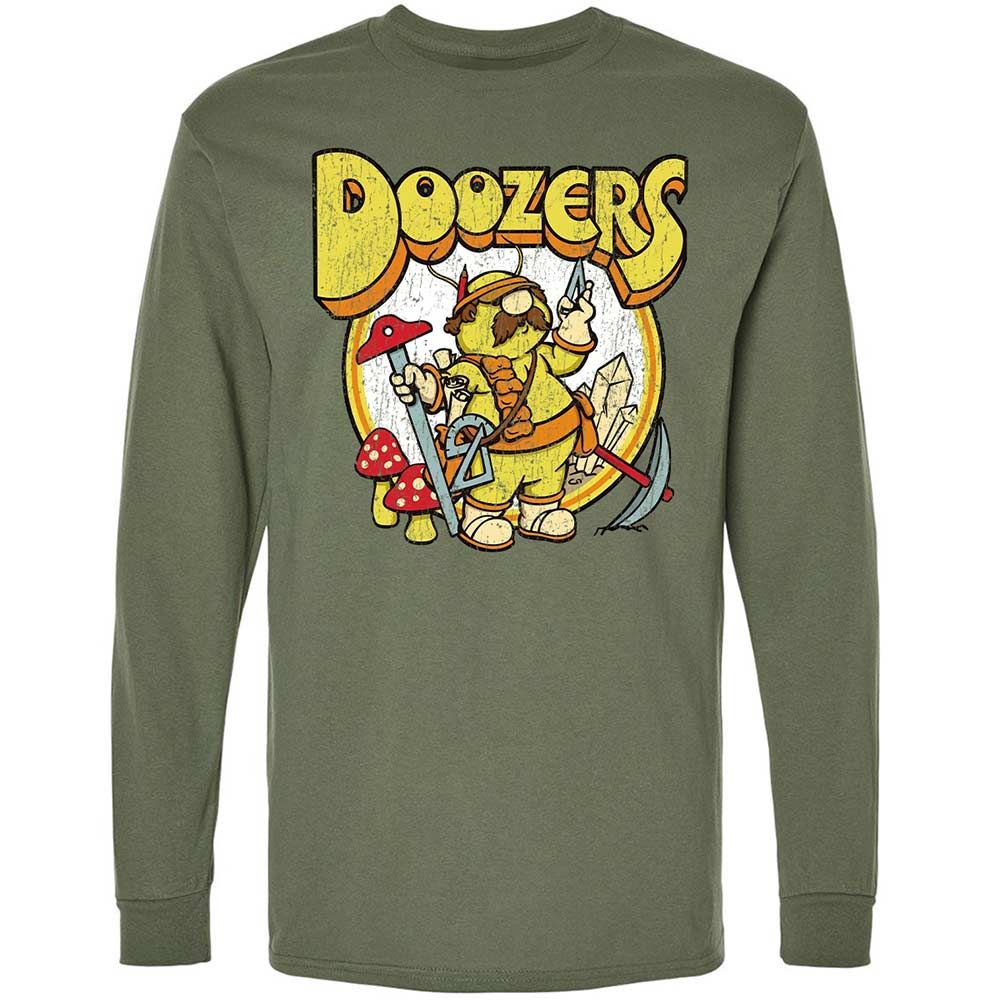 Long Sleeve T-Shirt - TRZ1J6H6 - Military Green - 9