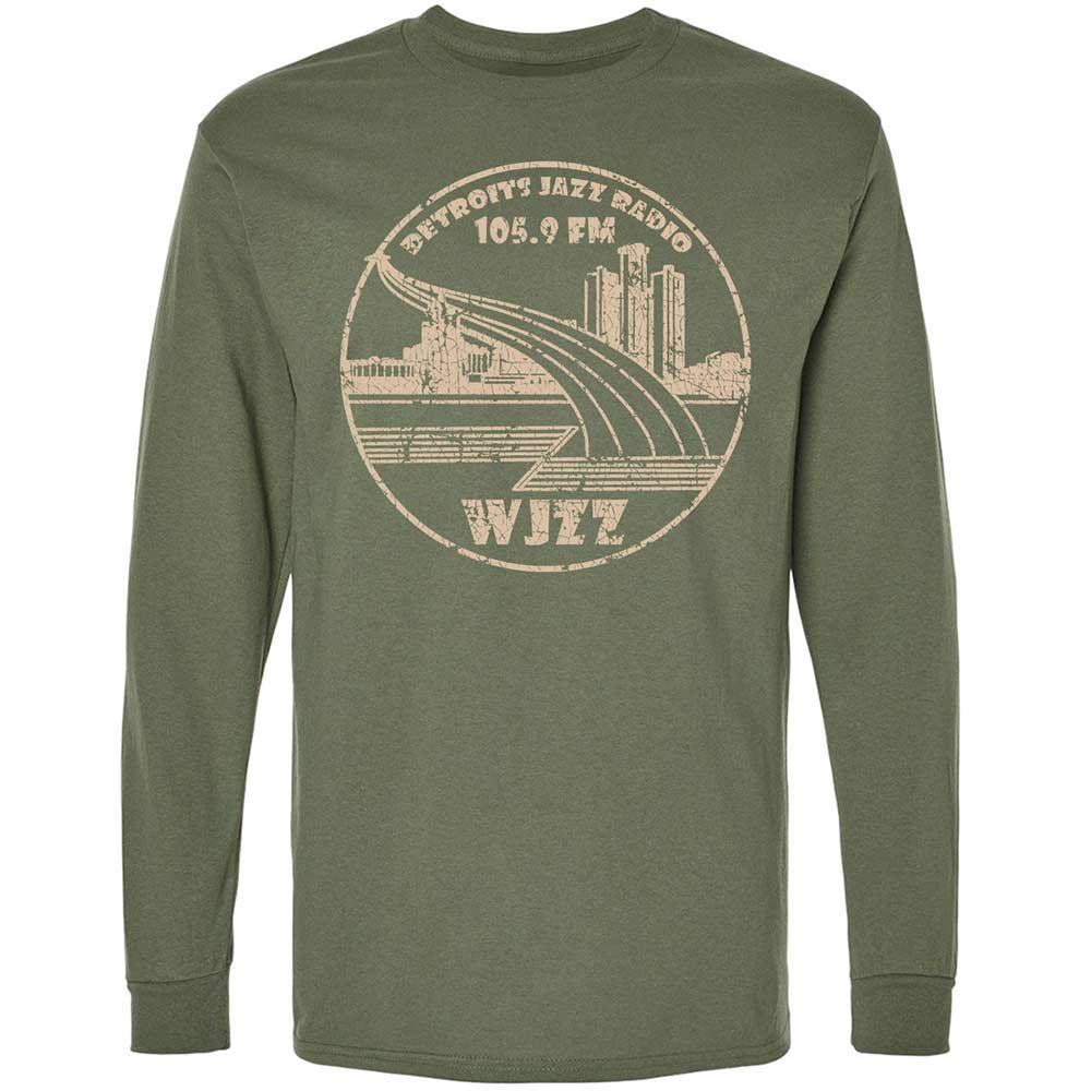 Long Sleeve T-Shirt - ZJ4C6XZJ - Military Green - 9