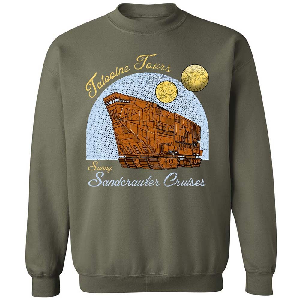 Classic Unisex Sweatshirt - Q3SDK1Z6 - Military Green - 9