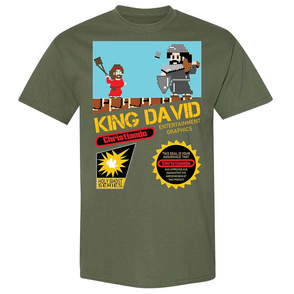David Vs Goliath Cool Christian - Military Green - 9