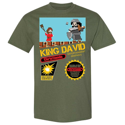 David Vs Goliath Cool Christian - Military Green - 9