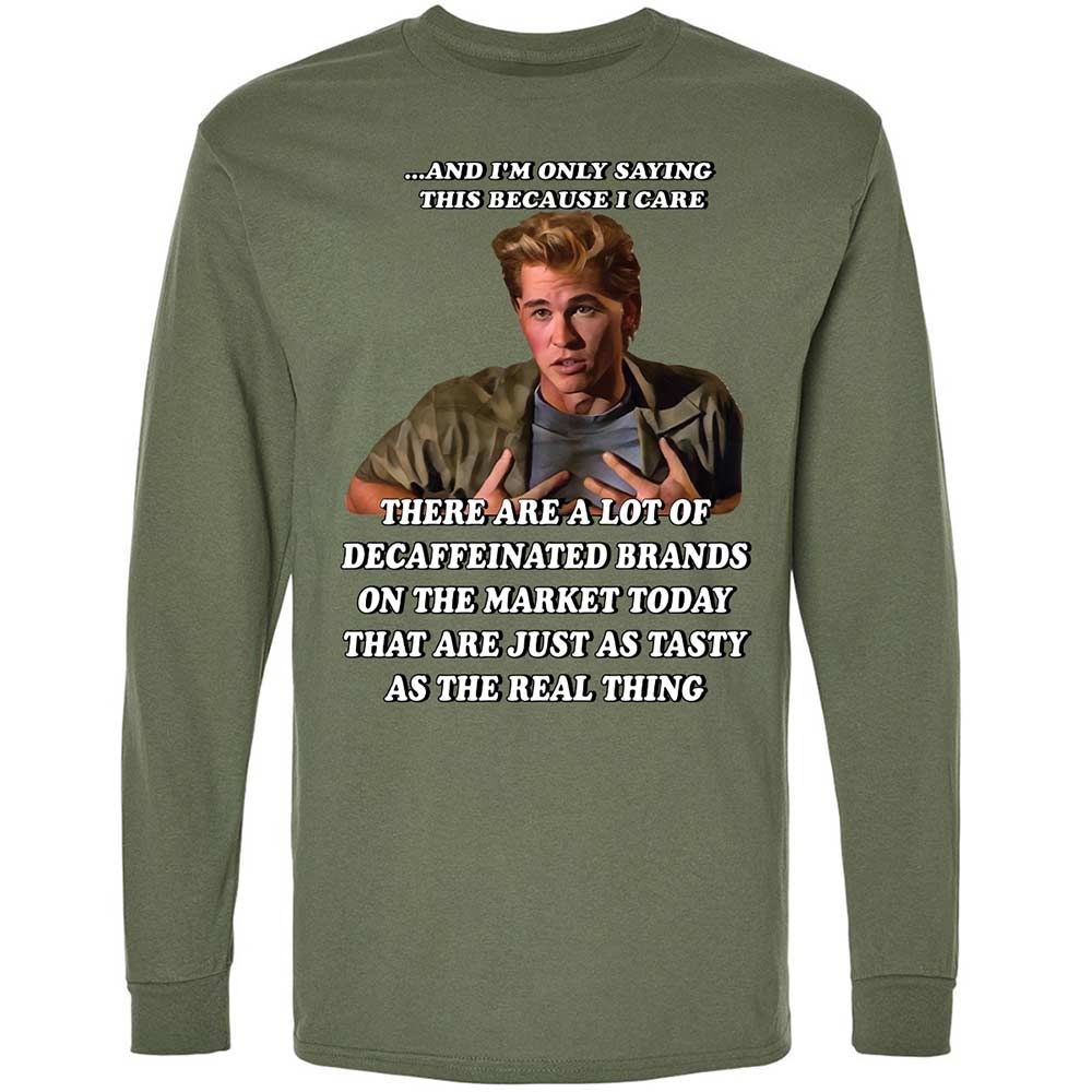 Long Sleeve T-Shirt - 59T6RKRD - Military Green - 9