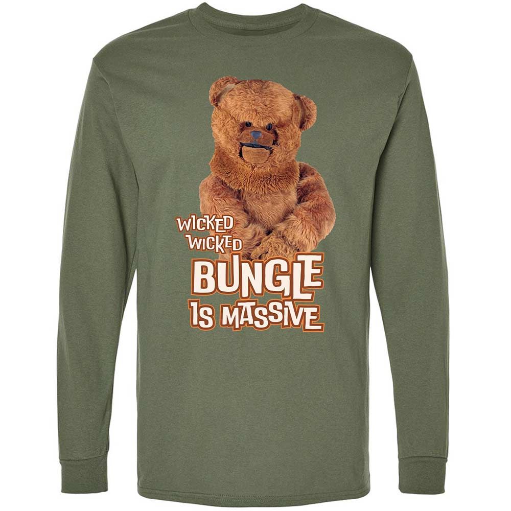 Long Sleeve T-Shirt - 853VMPWJ - Military Green - 9