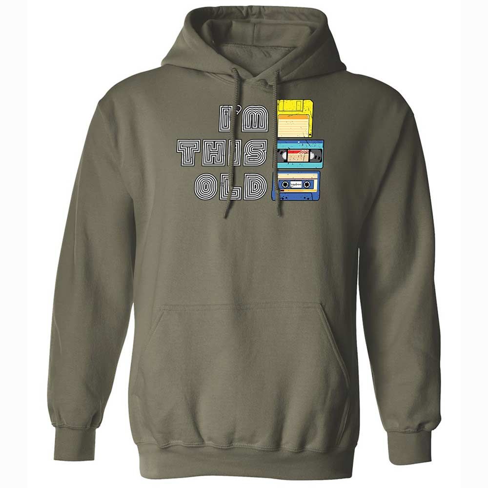 Classic Unisex Hoodie - Black - Military Green - 9