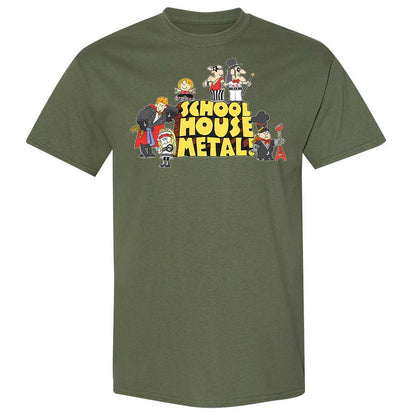 School House Metal - Military Green - 9