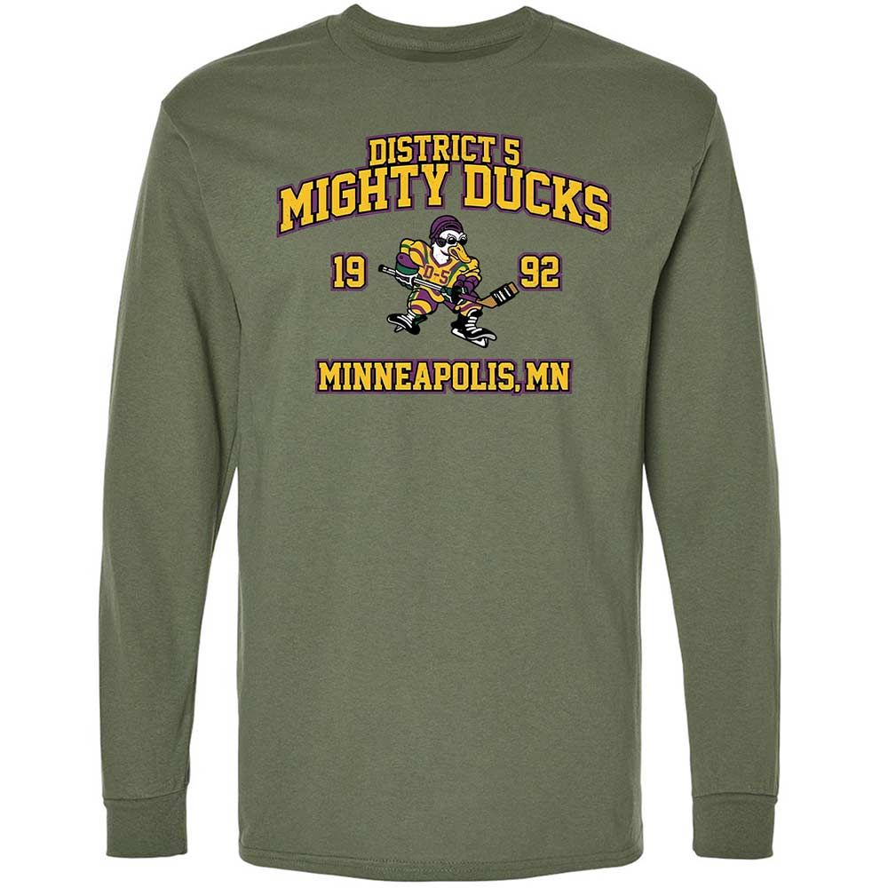 District 5 Ducks - Military Green - 9