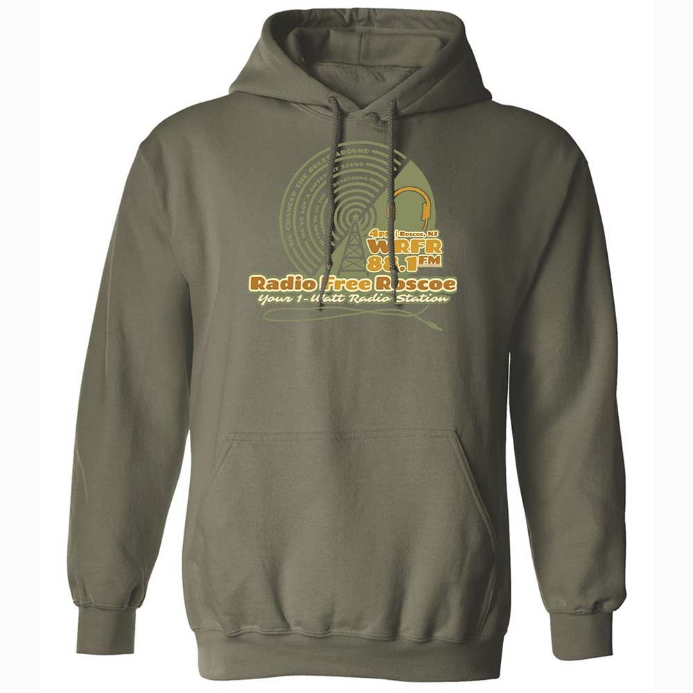 Radio Free Roscoe - Military Green - 9