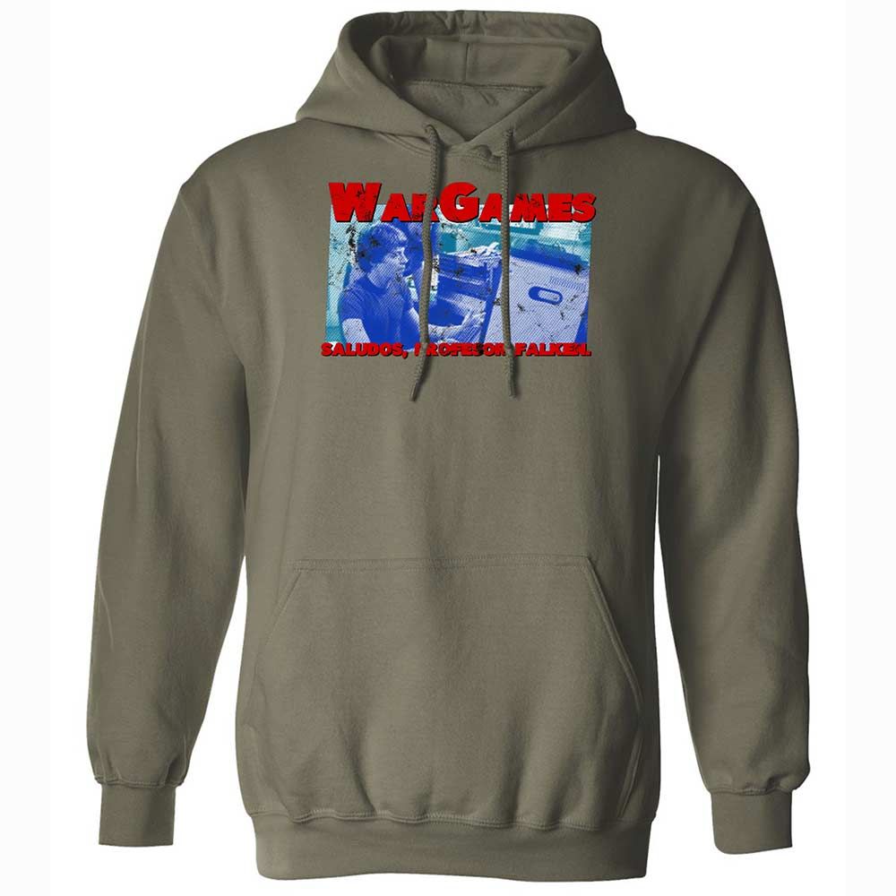 Greetings, Professor Falken - Military Green - 9