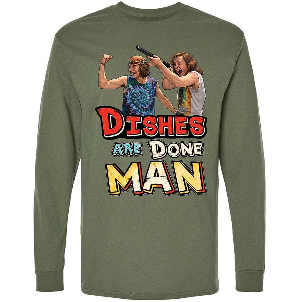 Long Sleeve T-Shirt - VQRUSN7N - Military Green - 9
