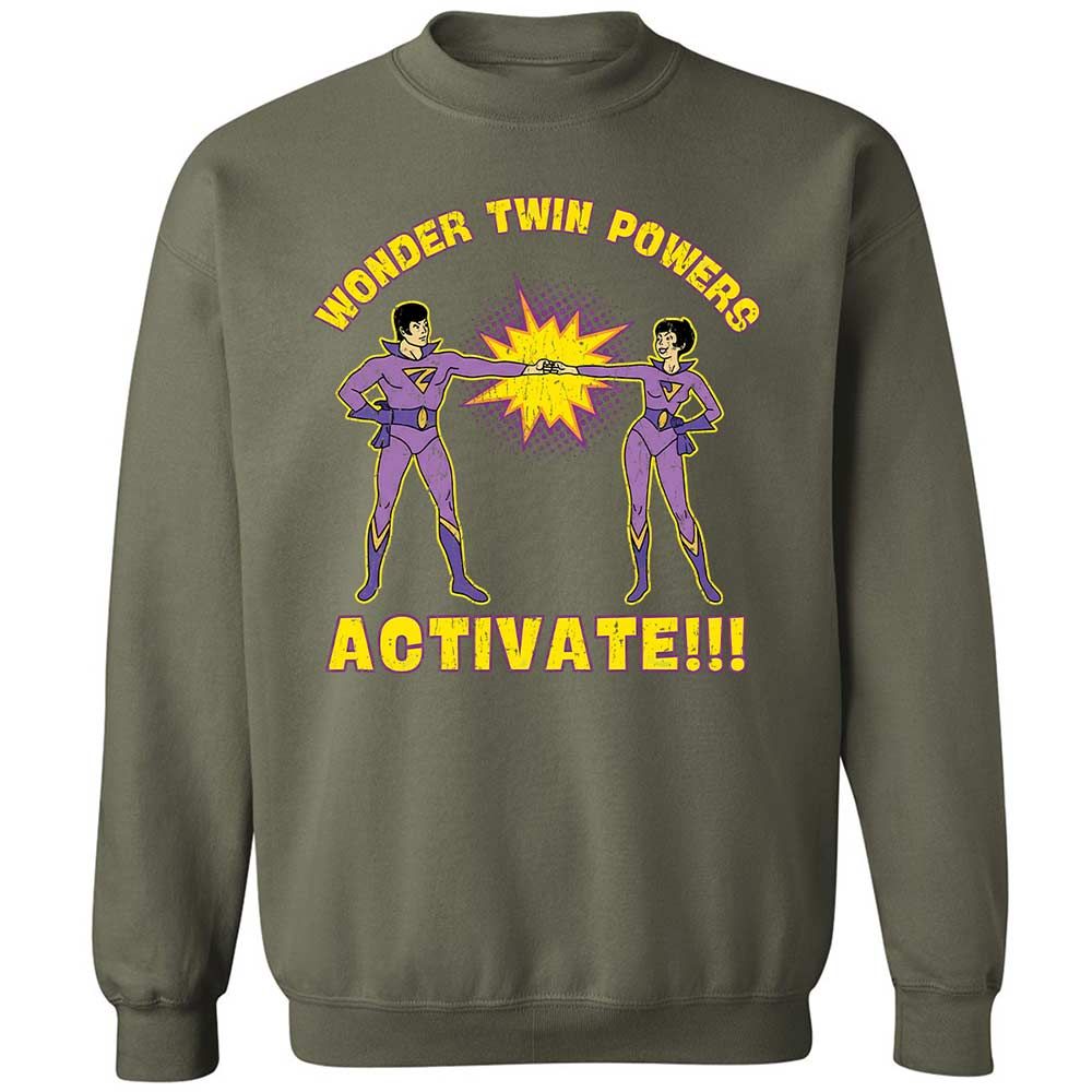 Classic Unisex Sweatshirt - F7F3AXMN - Military Green - 9