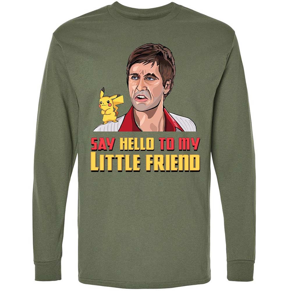 Long Sleeve T-Shirt - PVJX6CV3 - Military Green - 9