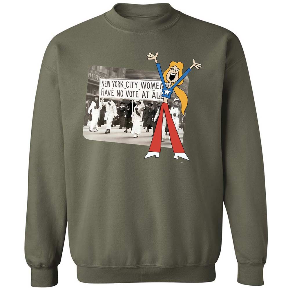 Vote for women - Military Green - 9