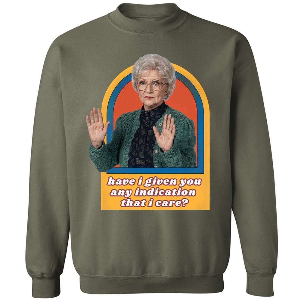 Classic Unisex Sweatshirt - AFWRZCVR - Military Green - 9
