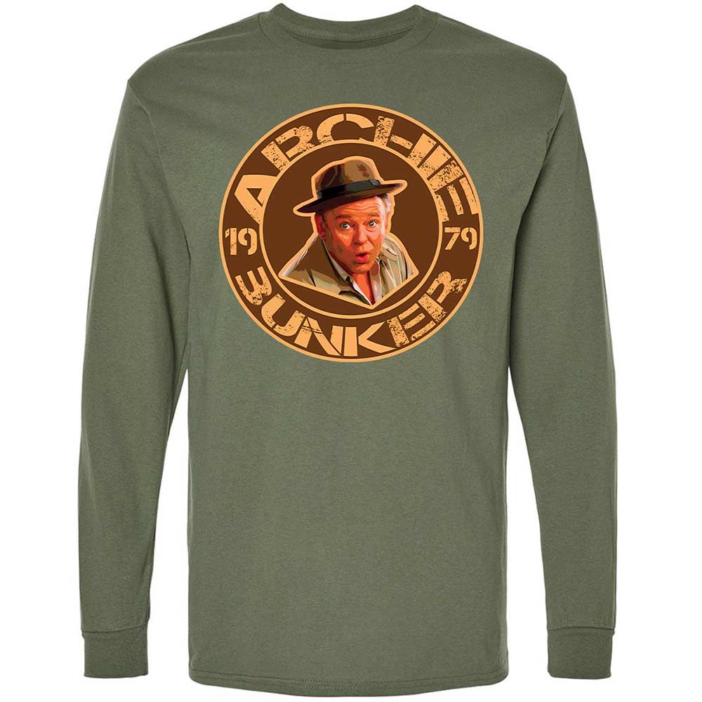 Long Sleeve T-Shirt - JKCMKGF6 - Military Green - 9