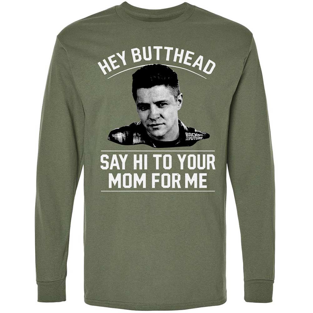 Long Sleeve T-Shirt - H66P2J1K - Military Green - 9