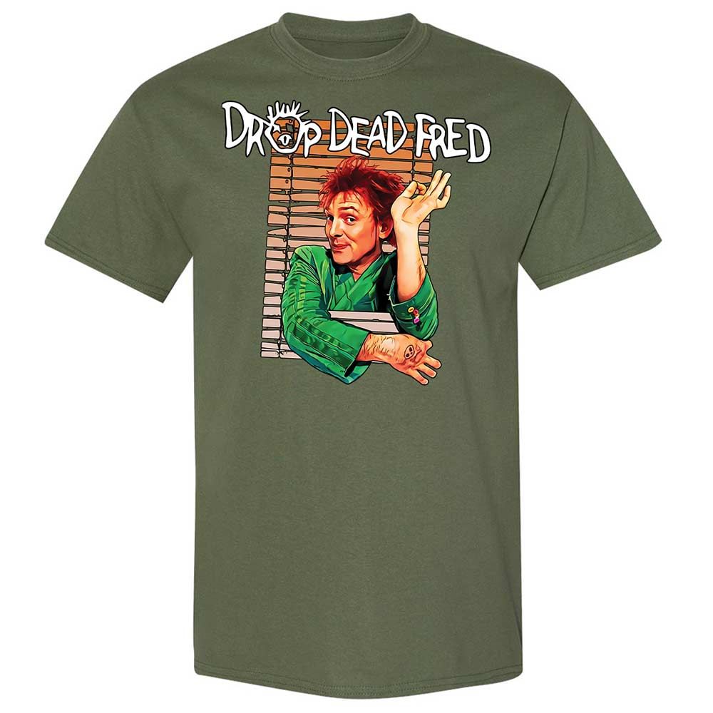 Funny Man Drop Dead Fred - Military Green - 9