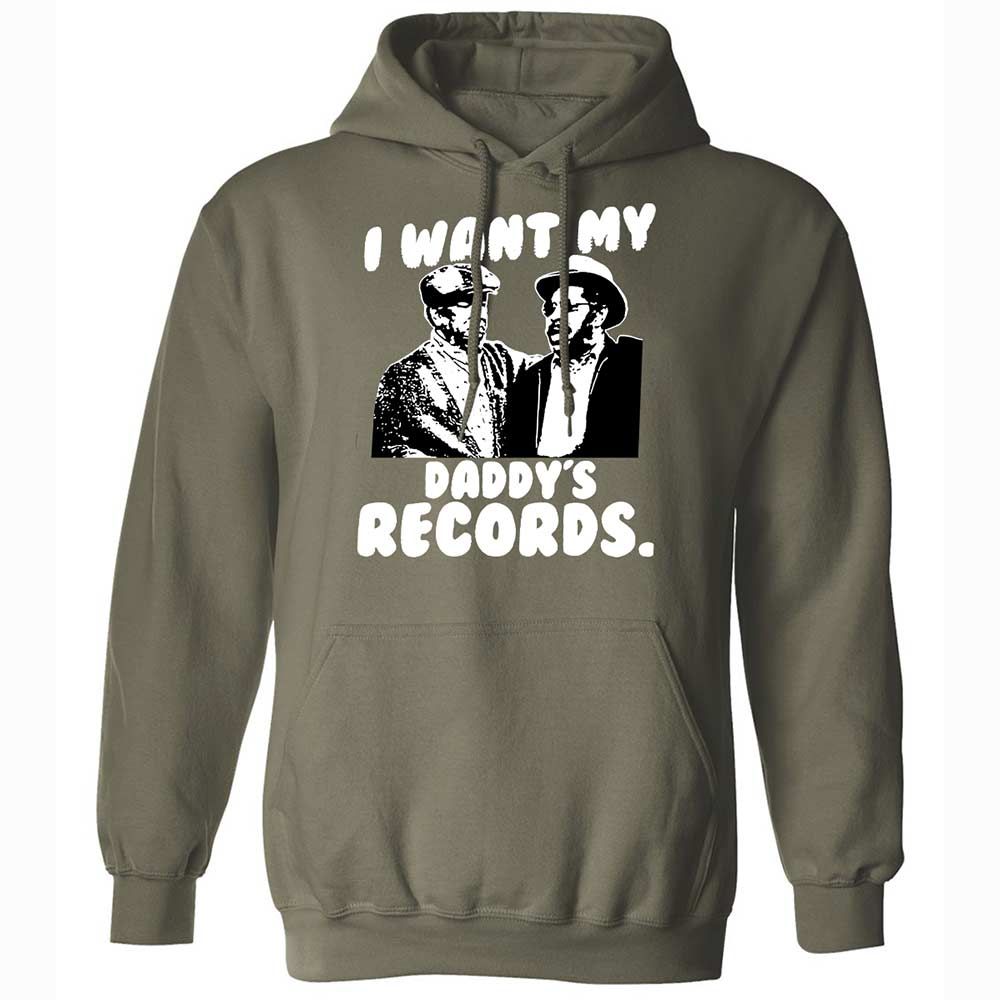 I Want My Daddy's Records - Military Green - 9