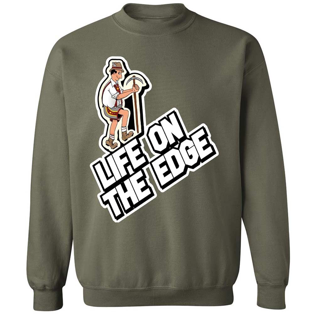 Classic Unisex Sweatshirt - YVJRUQFH - Military Green - 9