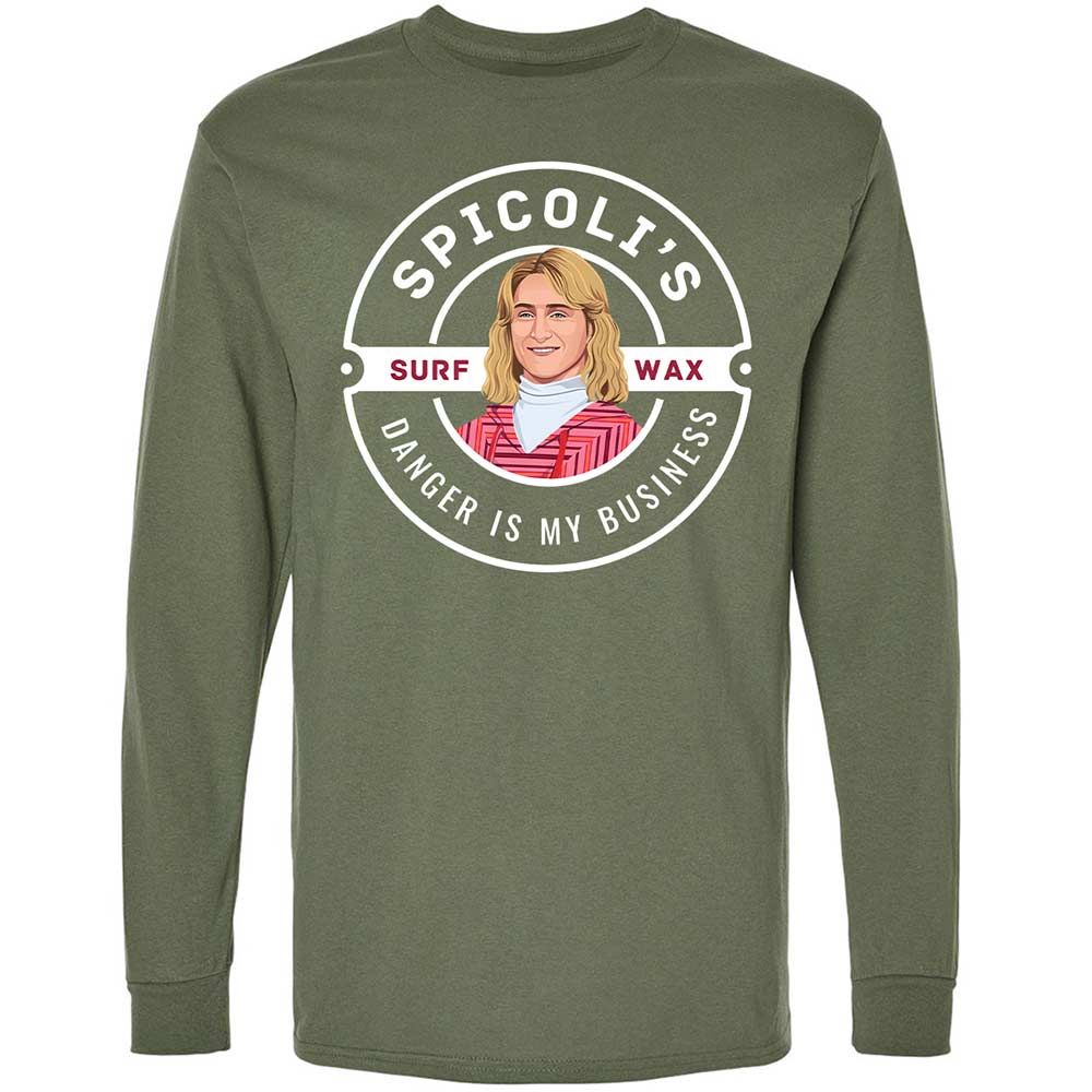 Long Sleeve T-Shirt - FHFUAR7X - Military Green - 9