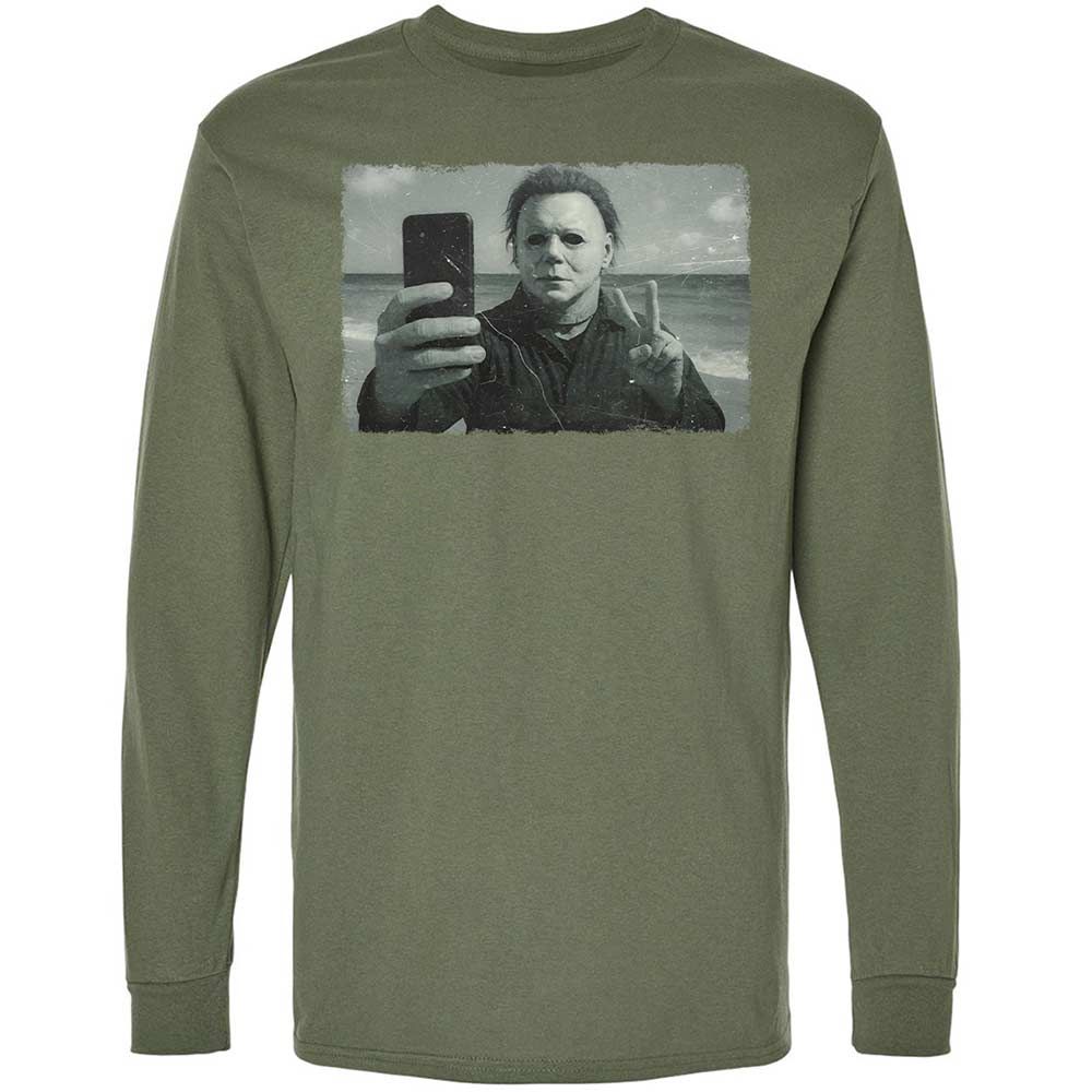 Long Sleeve T-Shirt - TH3LNP1J - Military Green - 9