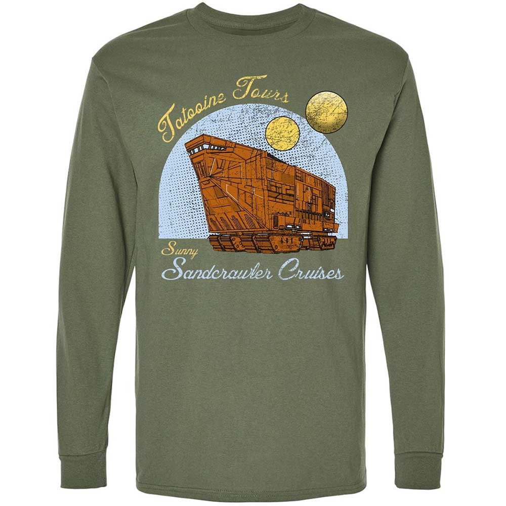 Long Sleeve T-Shirt - EV6GMM21 - Military Green - 9