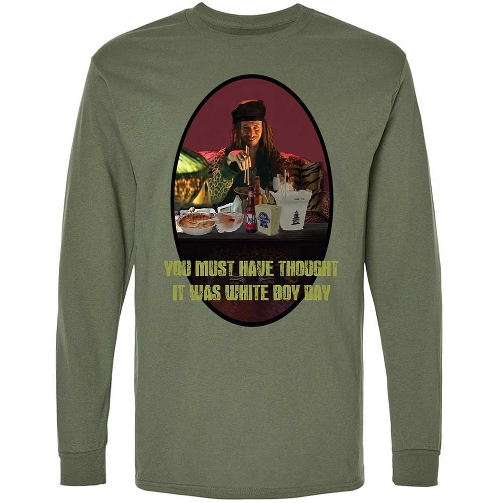 Long Sleeve T-Shirt - 7ZVUAPQF - Military Green - 9