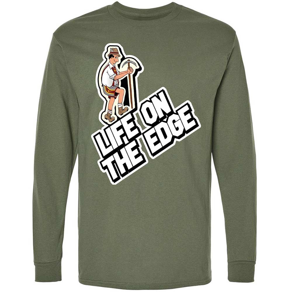 Long Sleeve T-Shirt - F96KEL2A - Military Green - 9