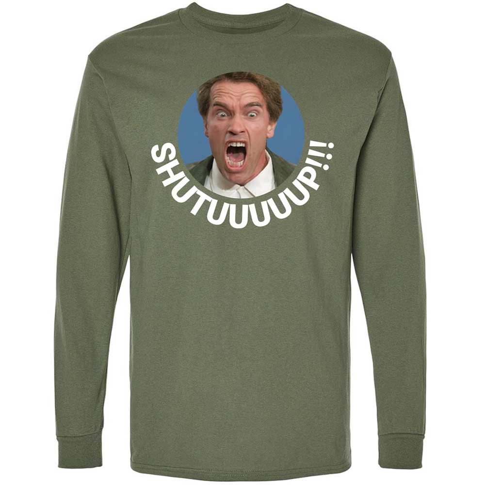 Long Sleeve T-Shirt - 57V9HE4Q - Military Green - 9