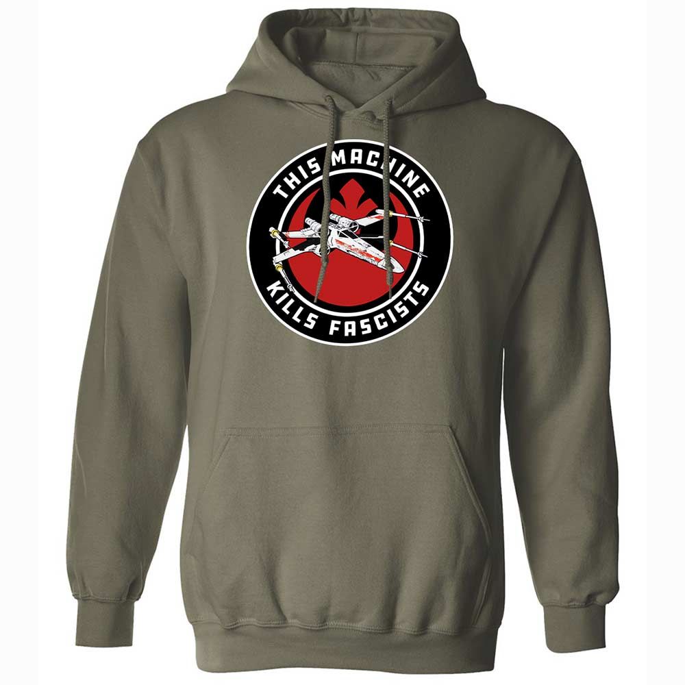This Machine Kills Fascists - Military Green - 9