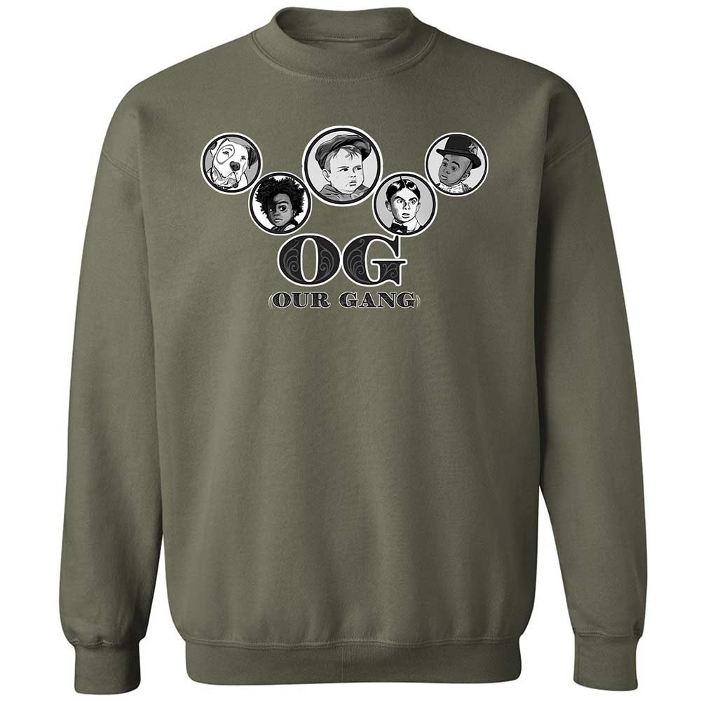 Classic Unisex Sweatshirt - 7LN848YC - Military Green - 9