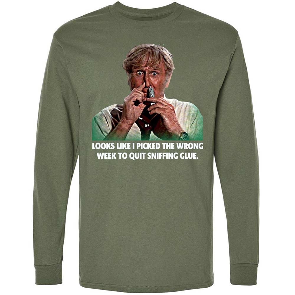 Long Sleeve T-Shirt - 5R8HWJ1Q - Military Green - 9