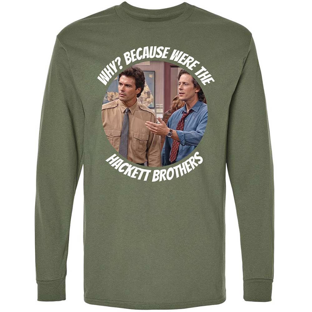 Long Sleeve T-Shirt - N87WUXHY - Military Green - 9
