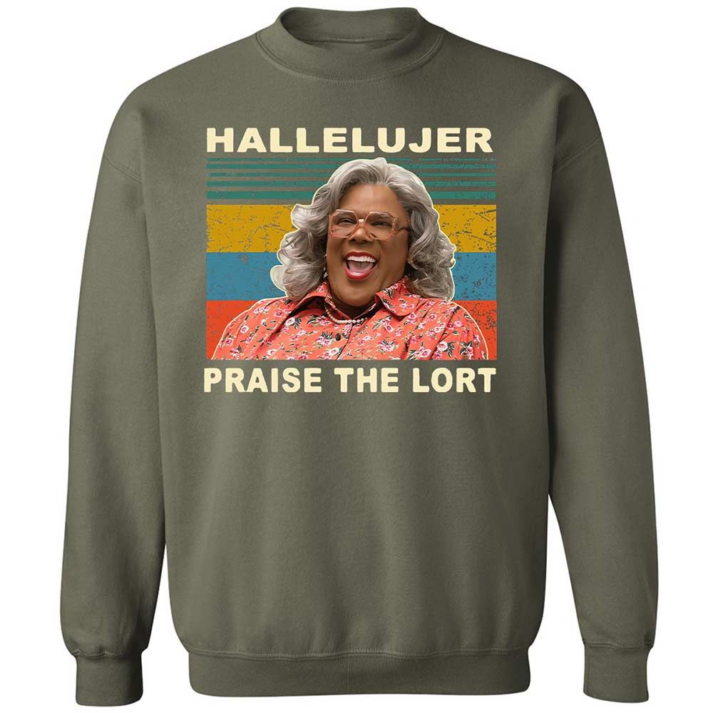 Hallelujer Praise The Lort - Military Green - 9