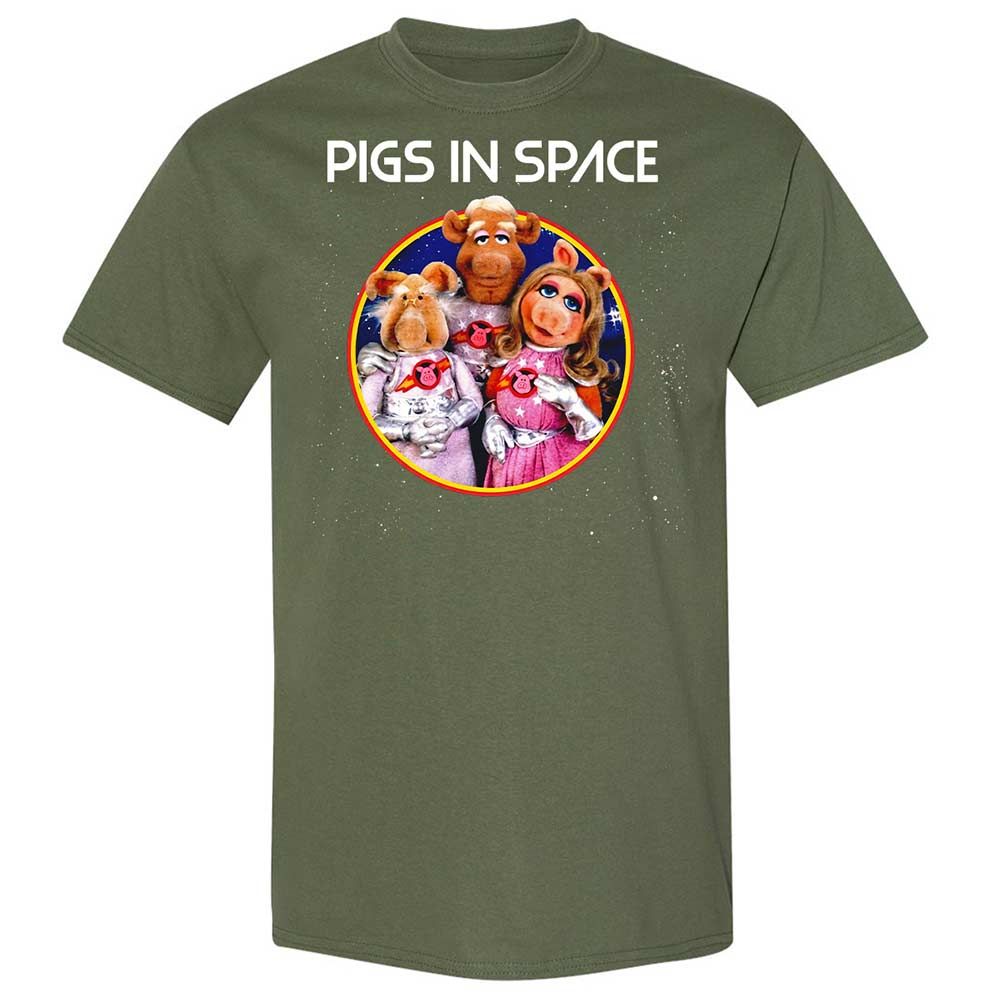 Pigs In Space - Military Green - 9