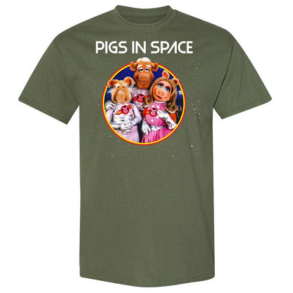 Pigs In Space - Military Green - 9