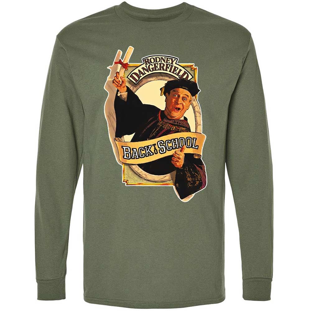 Long Sleeve T-Shirt - TDYJ72CT - Military Green - 9