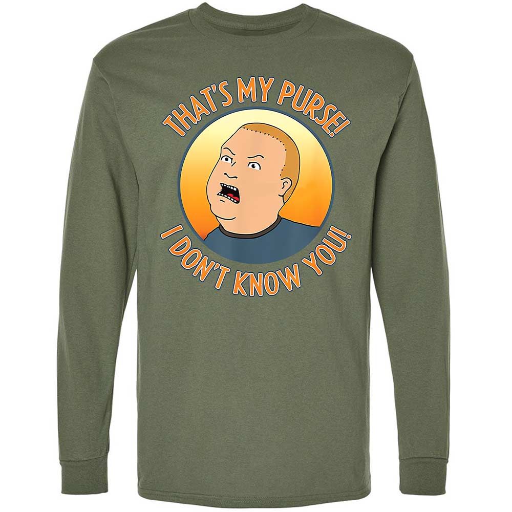Long Sleeve T-Shirt - 8J4T35N7 - Military Green - 9