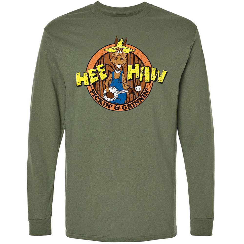Long Sleeve T-Shirt - LTVB7TYM - Military Green - 9