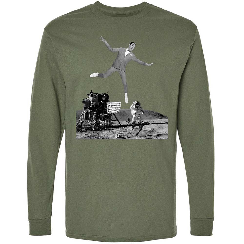 Long Sleeve T-Shirt - 961YPJ6N - Military Green - 9
