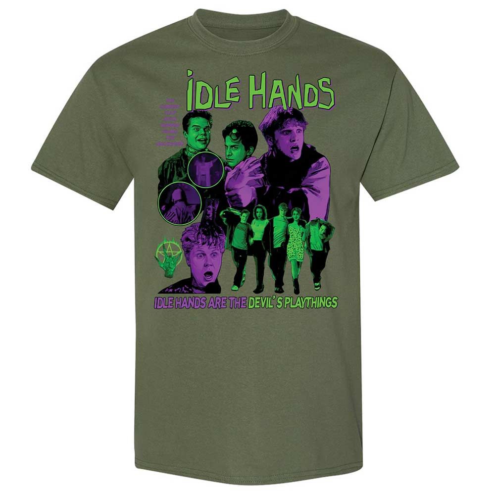 Idle hands are the Devil's playthings - Military Green - 9