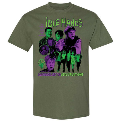Idle hands are the Devil's playthings - Military Green - 9