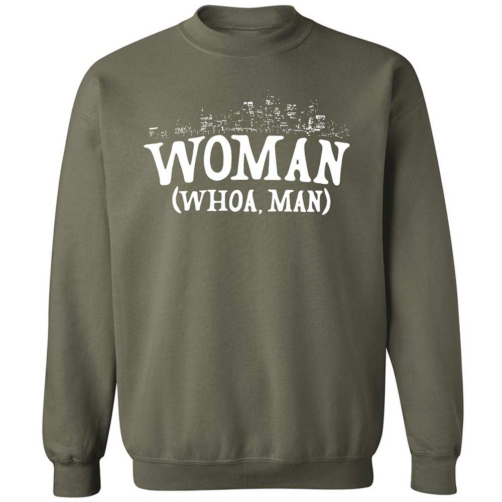 Woman - Whoa, Man - Military Green - 9