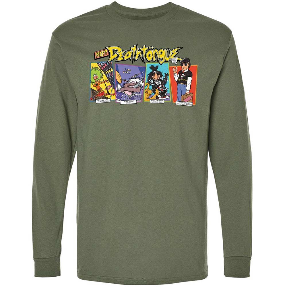 Long Sleeve T-Shirt - FCUVLTMR - Military Green - 9